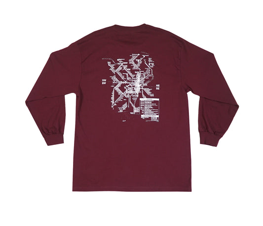 Frankford Longsleeve - Burgundy